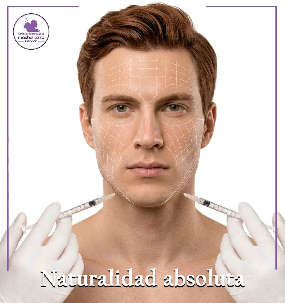 marcación mandibular con ácido hialurónico en Sevilla