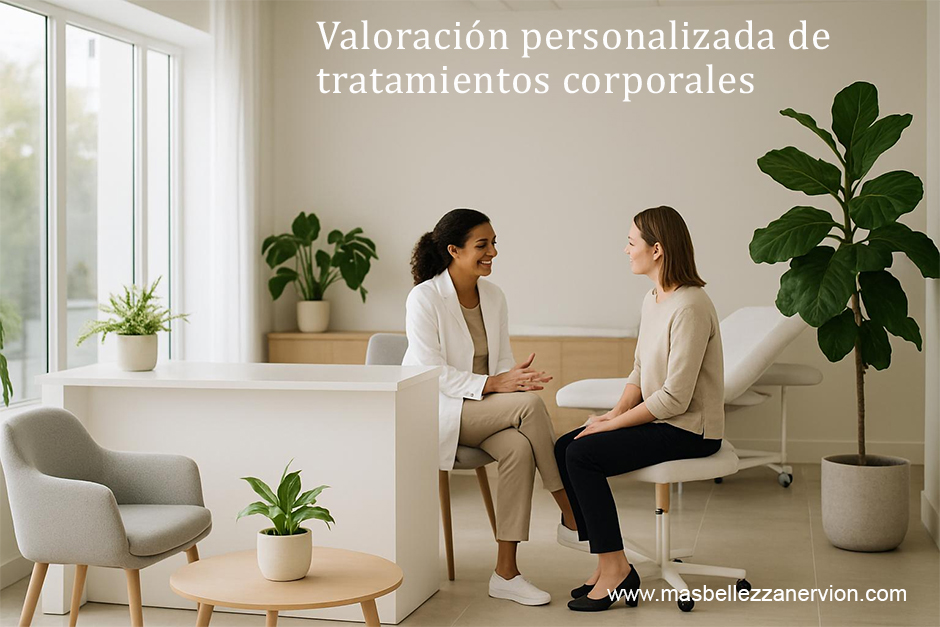 Valoración personalizada de tratamientos corporales