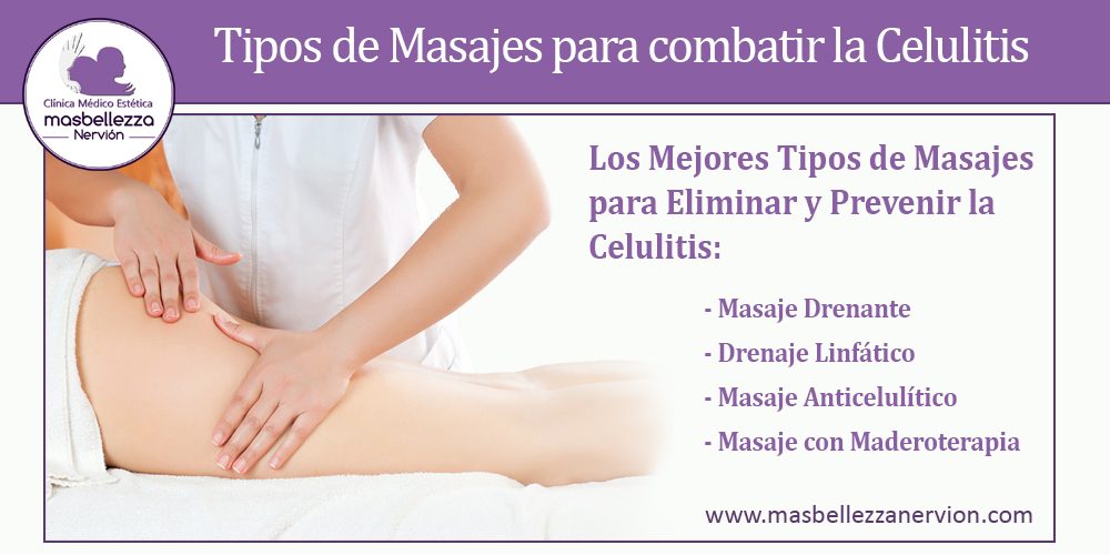 Tipos de Masajes para Celulitis