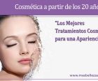 Cosmética a partir de los 20 años