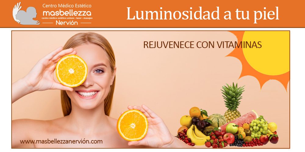 REJUVENECE TU PIEL CON VITAMINAS