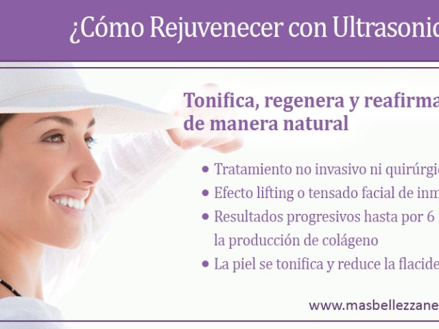 Rejuvenece con Ultrasonido