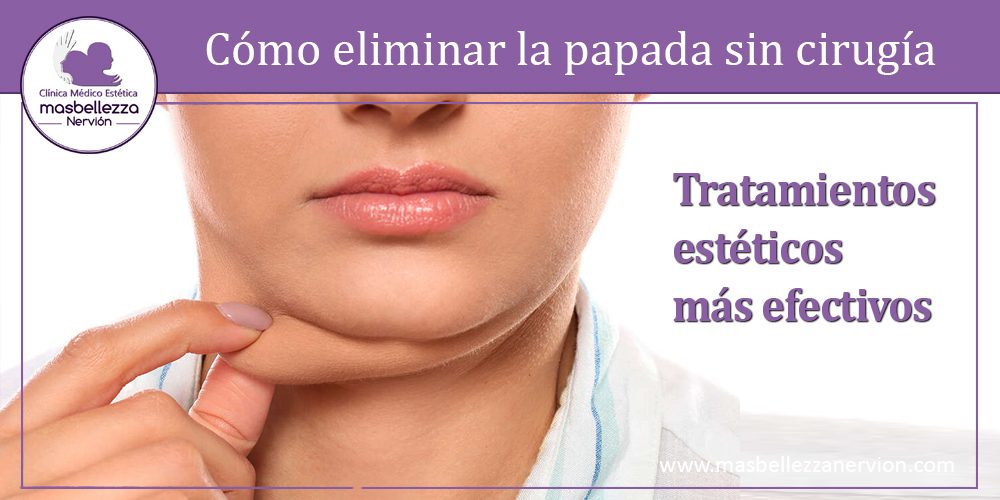 Cómo eliminar la papada sin cirugía