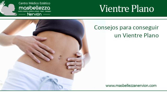 CÓMO CONSEGUIR UN VIENTRE PLANO